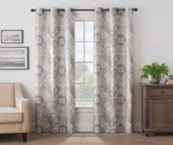 Eclipse Martina Medallion Blackout Grommet Curtain Panel 22 Eclipse Martina Medallion Blackout Grommet Curtain Panel -Cuisinart Store 810474965 1