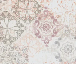 Martina Medallion Rose Blackout Grommet Curtain Panel, (95") -Cuisinart Store 810474968 5