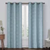 Hazel Geo Harbor Blackout Grommet Curtain Panel, (84")