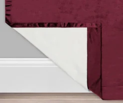 Harper Port Velvet Blackout Rod Pocket Curtain Panel, (108") -Cuisinart Store 810475001 3