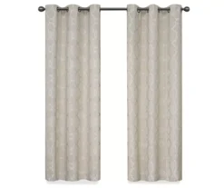 Eclipse Hazel Geo Blackout Grommet Curtain Panel 37 Eclipse Hazel Geo Blackout Grommet Curtain Panel -Cuisinart Store 810475002 4