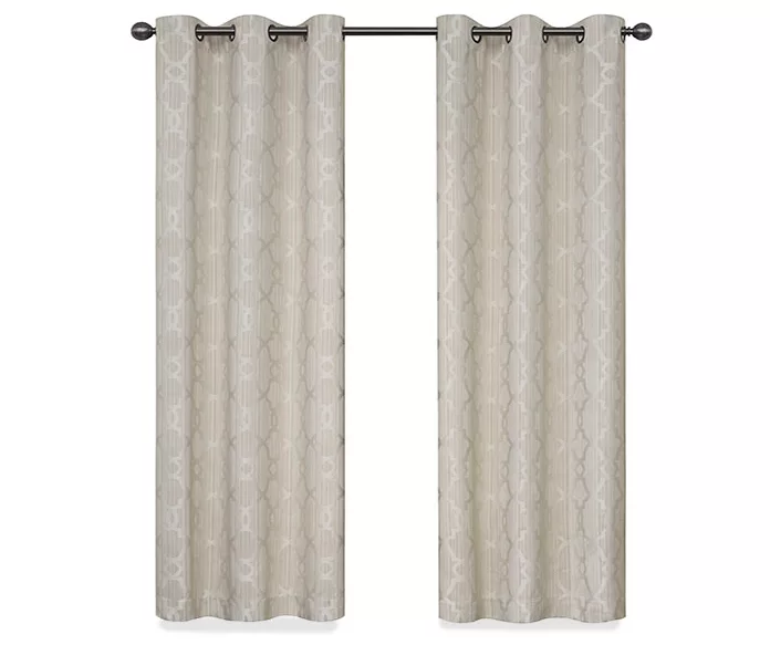 Eclipse Hazel Geo Blackout Grommet Curtain Panel 18 Eclipse Hazel Geo Blackout Grommet Curtain Panel - Image 18