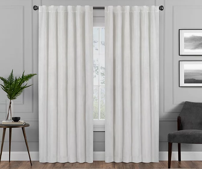 Eclipse Harper Velvet Blackout Rod Pocket Curtain Panel 16 Eclipse Harper Velvet Blackout Rod Pocket Curtain Panel - Image 16