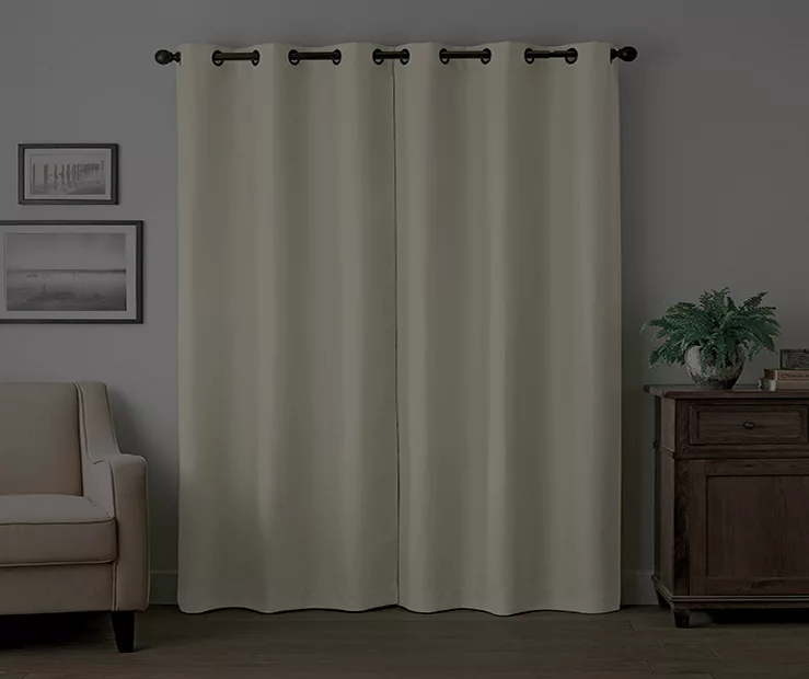 Eclipse Martina Blackout Grommet Curtain Panel 6 Eclipse Martina Blackout Grommet Curtain Panel - Image 6