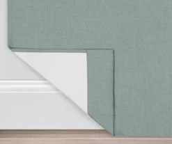 Martina Blue Blackout Grommet Curtain Panel, (108") 11 Martina Blue Blackout Grommet Curtain Panel, (108") -Cuisinart Store 810475024 3