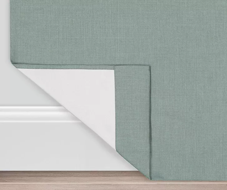 Martina Blue Blackout Grommet Curtain Panel, (108") 3 Martina Blue Blackout Grommet Curtain Panel, (108") - Image 3