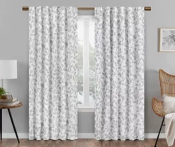 Eclipse Nora Botanical Blackout Rod Pocket Curtain Panel