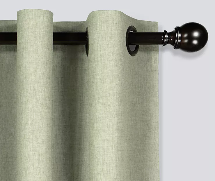 Gabriella Sage Blackout Grommet Curtain Panel, (95") 2 Gabriella Sage Blackout Grommet Curtain Panel, (95") - Image 2