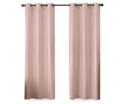 Gabriella Blush Blackout Grommet Curtain Panel, (95") -Cuisinart Store 810475076 4