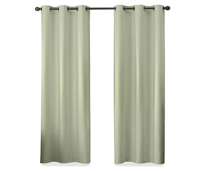 Gabriella Sage Blackout Grommet Curtain Panel, (84") 4 Gabriella Sage Blackout Grommet Curtain Panel, (84") - Image 4
