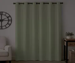 Gabriella Sage Blackout Grommet Curtain Panel, (84") 14 Gabriella Sage Blackout Grommet Curtain Panel, (84") -Cuisinart Store 810475078 6