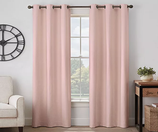 Eclipse Gabriella Blackout Grommet Curtain Panel 2 Eclipse Gabriella Blackout Grommet Curtain Panel - Image 2