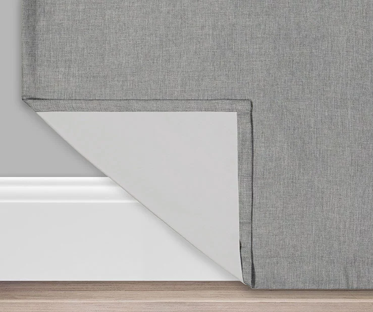 Kira Gray Blackout Grommet Curtain Panel, (84") 3 Kira Gray Blackout Grommet Curtain Panel, (84") - Image 3