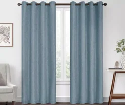 Kira Ocean Blackout Grommet Curtain Panel, (84")