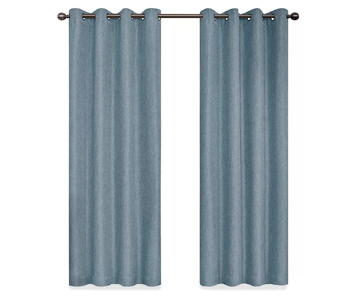 Kira Ocean Blackout Grommet Curtain Panel, (84") 4 Kira Ocean Blackout Grommet Curtain Panel, (84") - Image 4