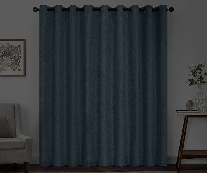 Kira Ocean Blackout Grommet Curtain Panel, (84") 6 Kira Ocean Blackout Grommet Curtain Panel, (84") - Image 6