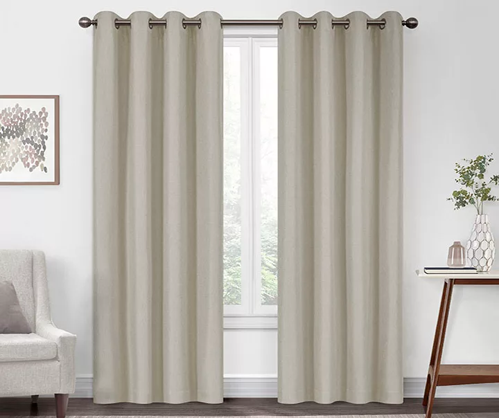 Eclipse Kira Blackout Grommet Curtain Panel 4 Eclipse Kira Blackout Grommet Curtain Panel - Image 4
