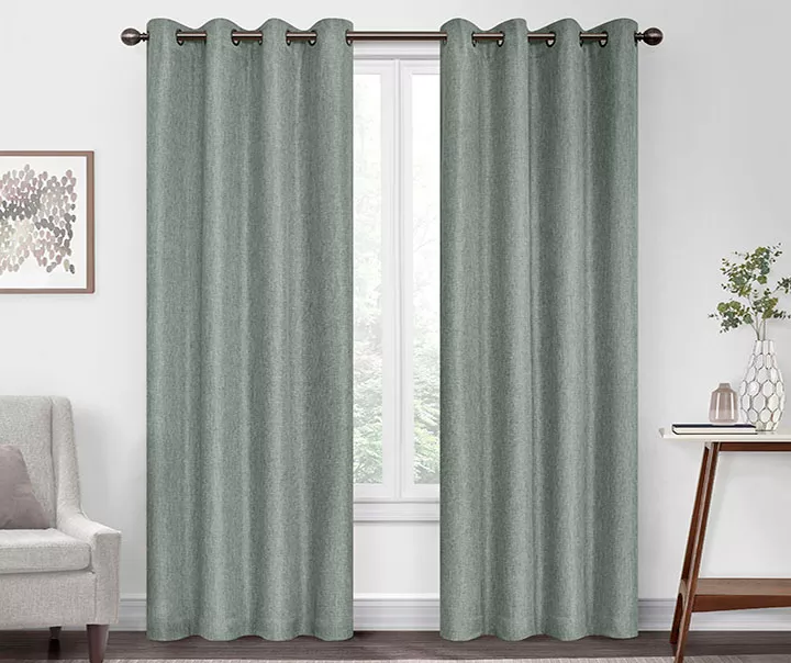 Eclipse Kira Blackout Grommet Curtain Panel 2 Eclipse Kira Blackout Grommet Curtain Panel - Image 2