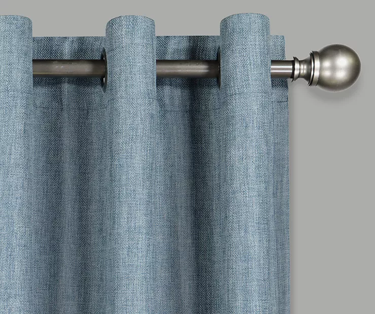 Kira Ocean Blackout Grommet Curtain Panel, (108") 2 Kira Ocean Blackout Grommet Curtain Panel, (108") - Image 2