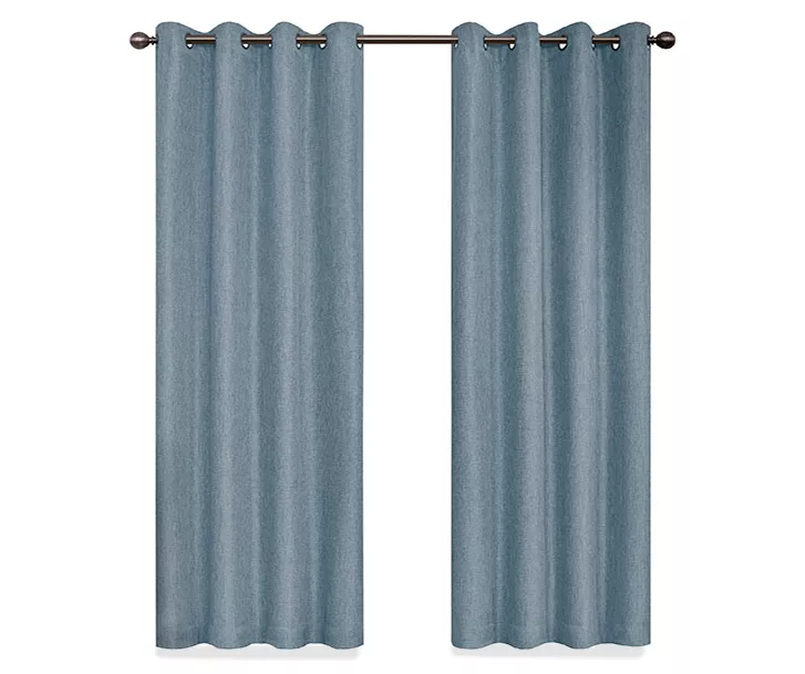 Kira Ocean Blackout Grommet Curtain Panel, (108") 4 Kira Ocean Blackout Grommet Curtain Panel, (108") - Image 4