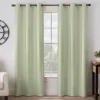Gabriella Sage Blackout Grommet Curtain Panel, (63")