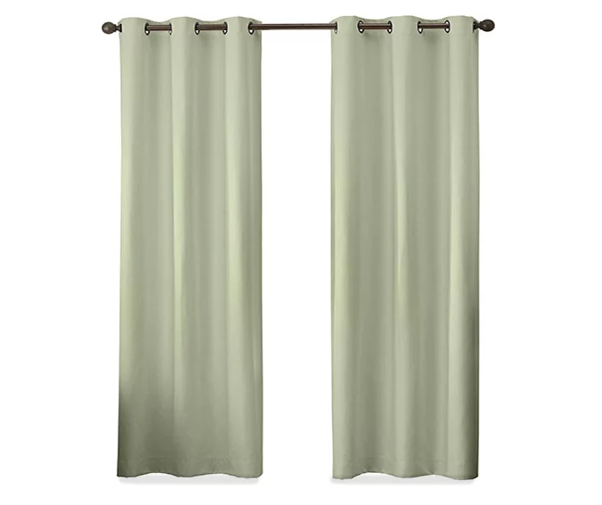 Gabriella Sage Blackout Grommet Curtain Panel, (63") 4 Gabriella Sage Blackout Grommet Curtain Panel, (63") - Image 4