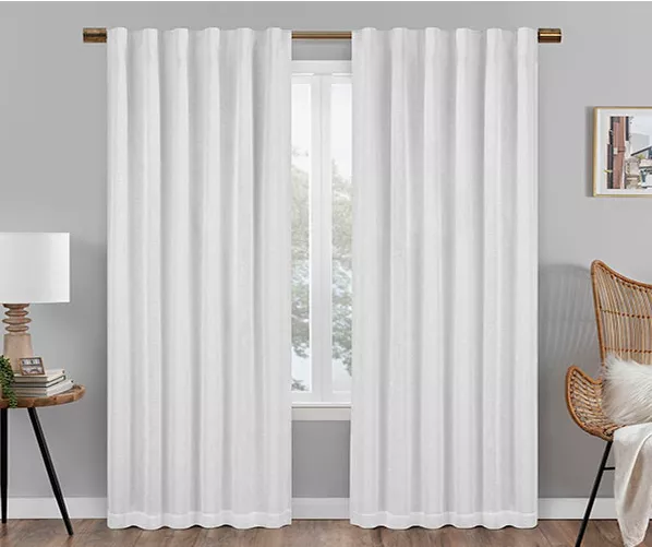 Eclipse Nora Blackout Rod Pocket Curtain Panel 19 Eclipse Nora Blackout Rod Pocket Curtain Panel - Image 19