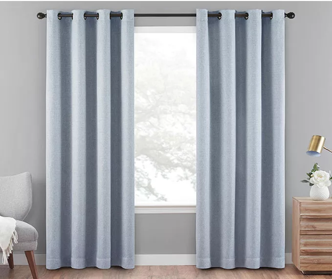 Eclipse Cara Blackout Grommet Curtain Panel 19 Eclipse Cara Blackout Grommet Curtain Panel - Image 19