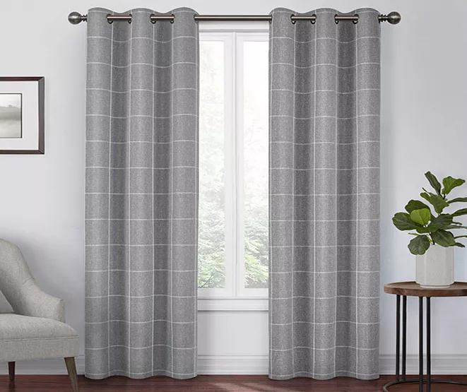 Eclipse Peconic Blackout Grommet Curtain Panel 1 Eclipse Peconic Blackout Grommet Curtain Panel