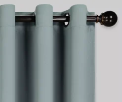 Round & Round Blue River Blackout Grommet Curtain Panel, (108") 10 Round & Round Blue River Blackout Grommet Curtain Panel, (108") -Cuisinart Store 810475228 3