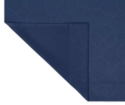 Round & Round Navy Blackout Grommet Curtain Panel, (95") 11 Round & Round Navy Blackout Grommet Curtain Panel, (95") -Cuisinart Store 810475240 3