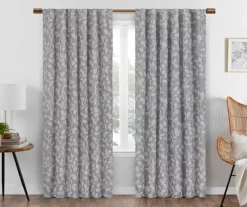 Eclipse Nora Botanical Blackout Rod Pocket Curtain Panel 36 Eclipse Nora Botanical Blackout Rod Pocket Curtain Panel -Cuisinart Store 810475256 1