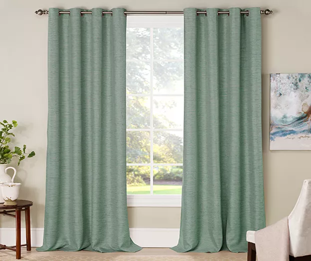 Eclipse Newport Blackout Grommet Curtain Panel 4 Eclipse Newport Blackout Grommet Curtain Panel - Image 4