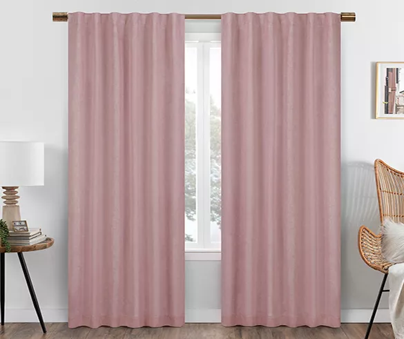 Eclipse Nora Blackout Rod Pocket Curtain Panel 15 Eclipse Nora Blackout Rod Pocket Curtain Panel - Image 15