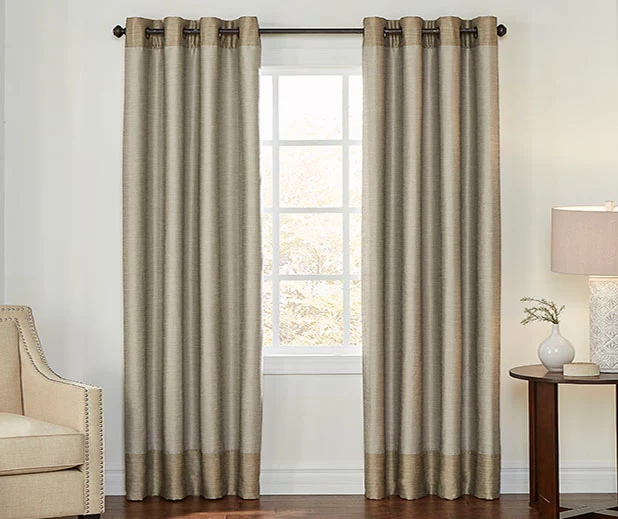 Eclipse Monty Blackout Grommet Curtain Panel 4 Eclipse Monty Blackout Grommet Curtain Panel - Image 4