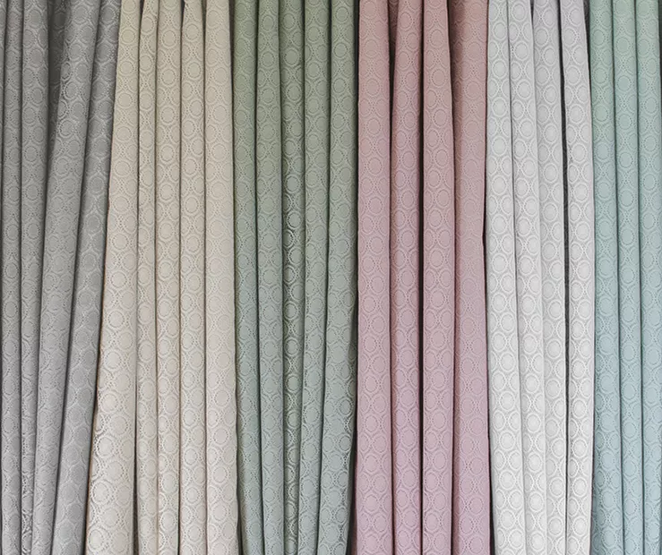 Nora Crochet White Blackout Rod Pocket Curtain Panel, (95") 7 Nora Crochet White Blackout Rod Pocket Curtain Panel, (95") - Image 7