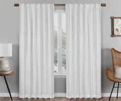 Eclipse Nora Crochet Blackout Rod Pocket Curtain Panel 26 Eclipse Nora Crochet Blackout Rod Pocket Curtain Panel -Cuisinart Store 810475290 1