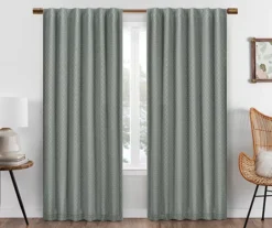 Eclipse Nora Crochet Blackout Rod Pocket Curtain Panel 25 Eclipse Nora Crochet Blackout Rod Pocket Curtain Panel -Cuisinart Store 810475322 1