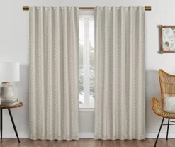 Eclipse Nora Crochet Blackout Rod Pocket Curtain Panel 39 Eclipse Nora Crochet Blackout Rod Pocket Curtain Panel -Cuisinart Store 810475344 1
