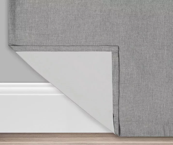 Kira Gray Blackout Grommet Curtain Panel, (95") 3 Kira Gray Blackout Grommet Curtain Panel, (95") - Image 3