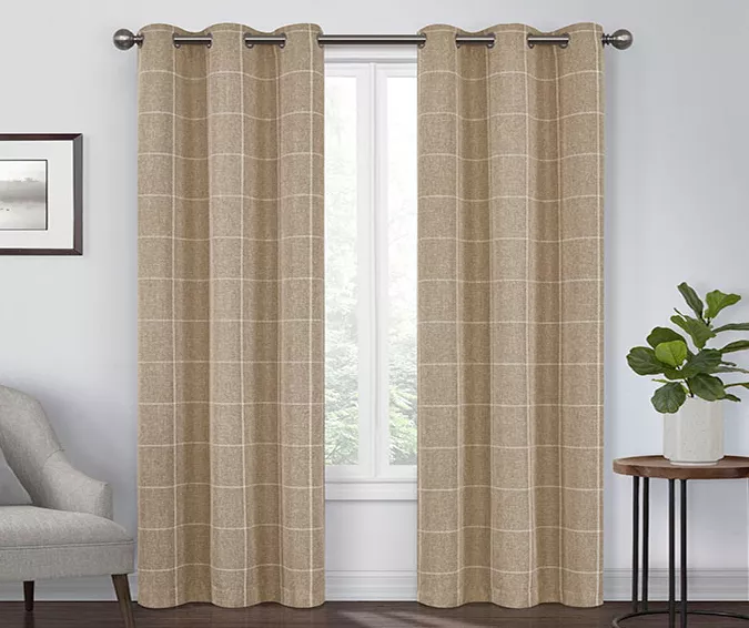 Eclipse Peconic Blackout Grommet Curtain Panel 2 Eclipse Peconic Blackout Grommet Curtain Panel - Image 2