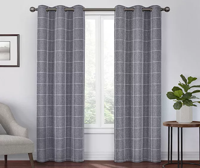Eclipse Peconic Blackout Grommet Curtain Panel 3 Eclipse Peconic Blackout Grommet Curtain Panel - Image 3