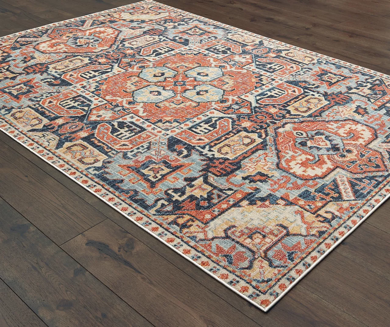 Bridge Geometric Area Rug, (6'7" X 9'6") 2 Bridge Geometric Area Rug, (6'7" X 9'6") - Image 2