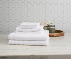 White 6-Piece Towel Set -Cuisinart Store 810490785 2