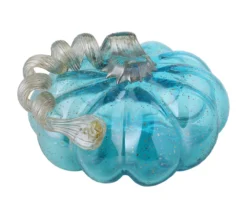 4" Blue Glass Pumpkin -Cuisinart Store 810491565 A0 6