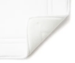 STP White Memory Foam Bath Rug -Cuisinart Store 810496410 2