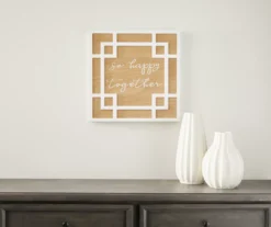 "So Happy Together" Geo Framed Plaque 6 "So Happy Together" Geo Framed Plaque -Cuisinart Store 810497400 2