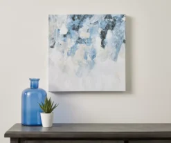 Blue Abstract Stretched Canvas -Cuisinart Store 810498390 2