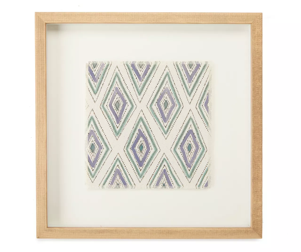 Framed Ikat Canvas 1 Framed Ikat Canvas