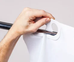 White FlexHook PEVA Shower Curtain 11 White FlexHook PEVA Shower Curtain -Cuisinart Store 810504075 4